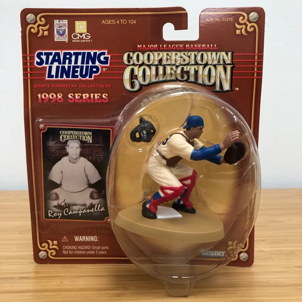 Kenner Starting Lineup Roy Campanella 1998 Cooperstown Collection Dodgers Blue